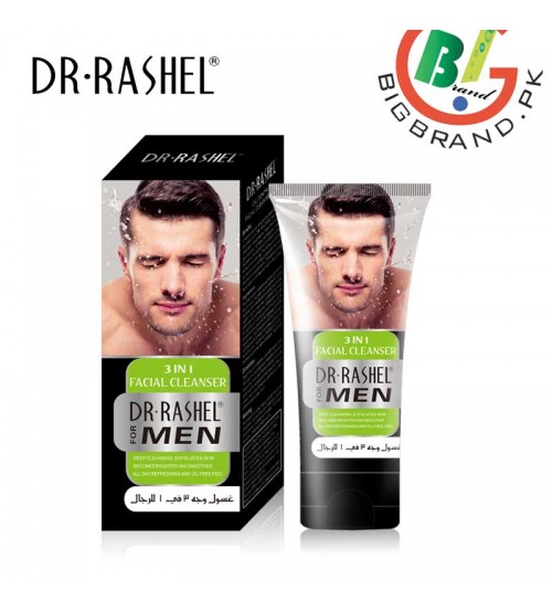 DR.RASHEL 3in1 Facial Cleanser for Men Whitening Face Wash